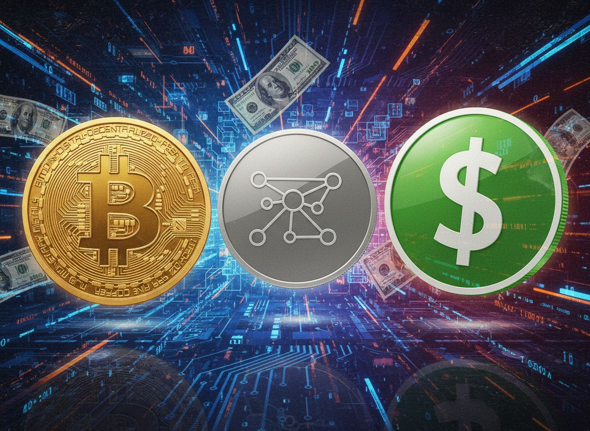 Unterschied zwischen Coin, Token und Stablecoin erklärt